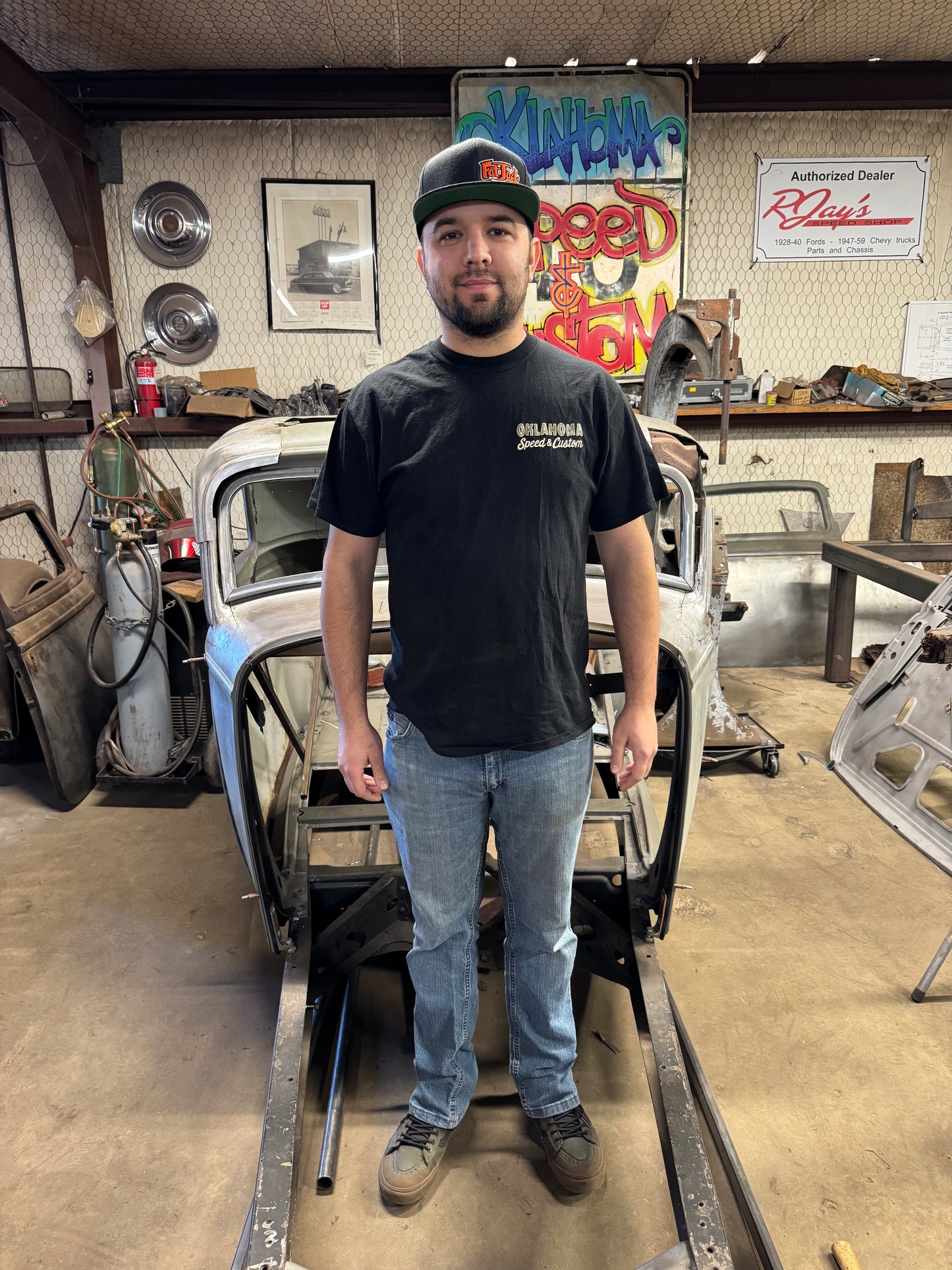 Original Logo Oklahoma Speed & Custom T shirt