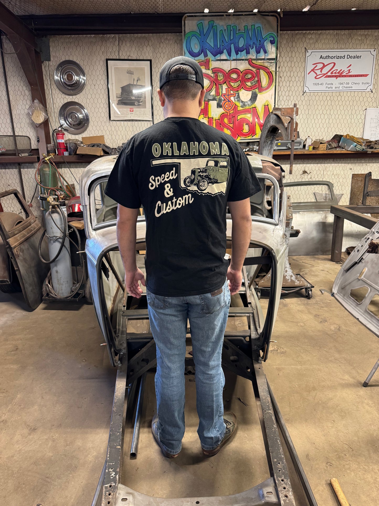Original Logo Oklahoma Speed & Custom T shirt