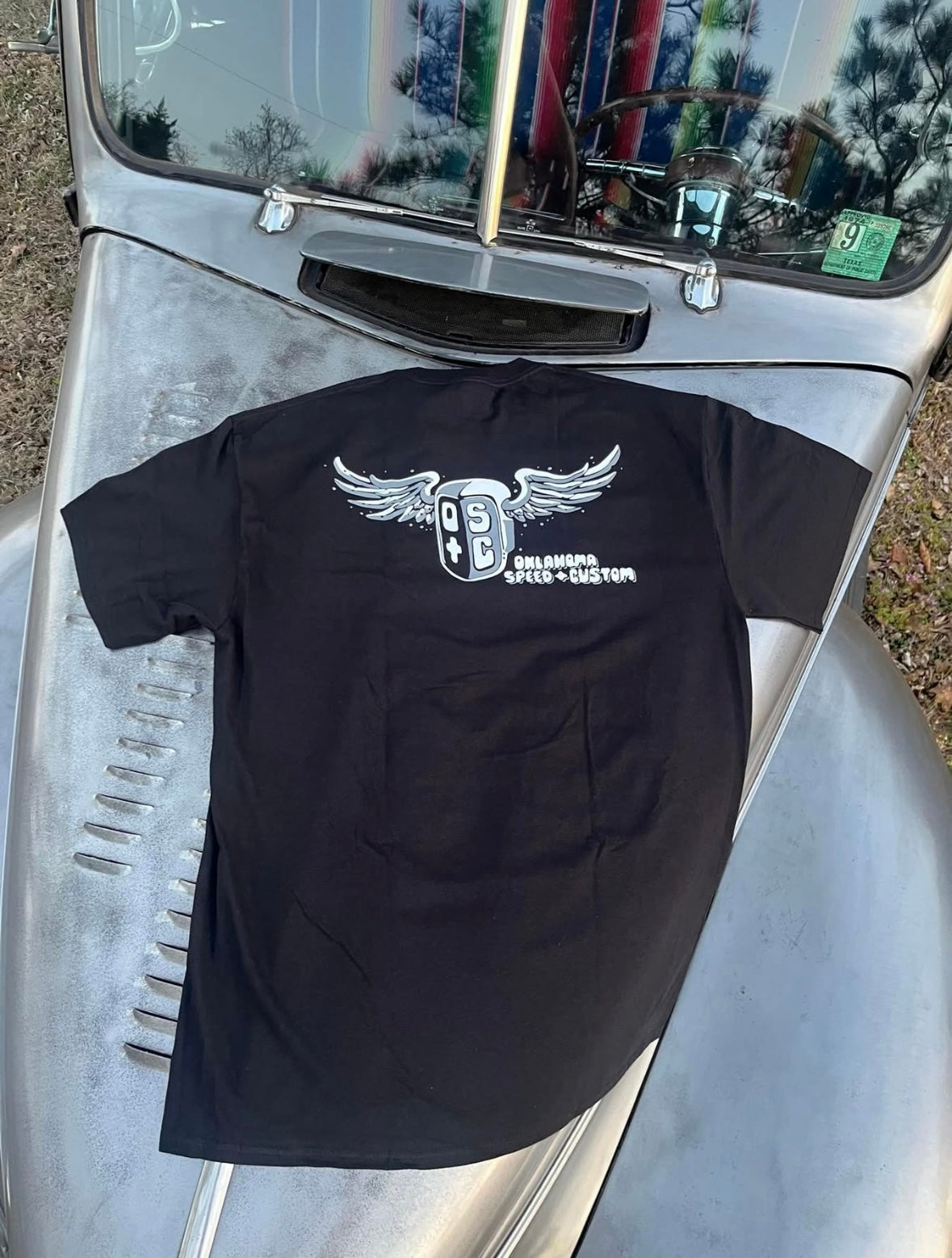 Wing logo Oklahoma speed and custom t shirt